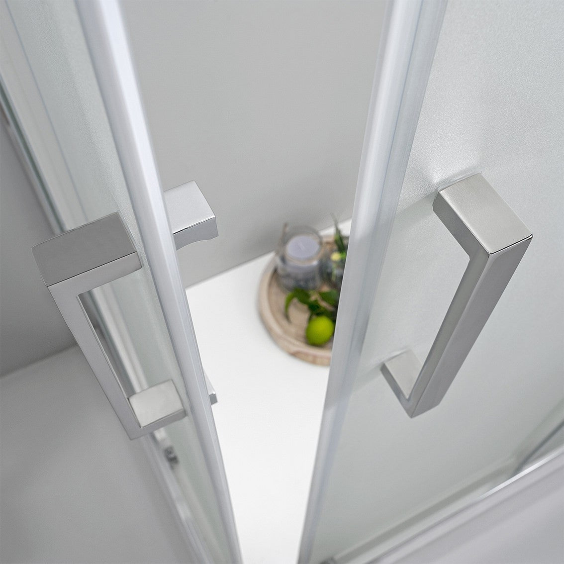 Box Doccia Elite Tre Lati 70x90x70 Cm Scorrevole Opaco