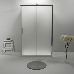 Box Doccia Elite Tre Lati 80x100x80 Cm Scorrevole Opaco