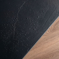 Piatto Doccia quadrato 80x80 cm Resina Antracite Effetto Pietra|