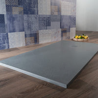 Piatto Doccia Resina Grigio 80x100 cm effetto Pietra| Blan