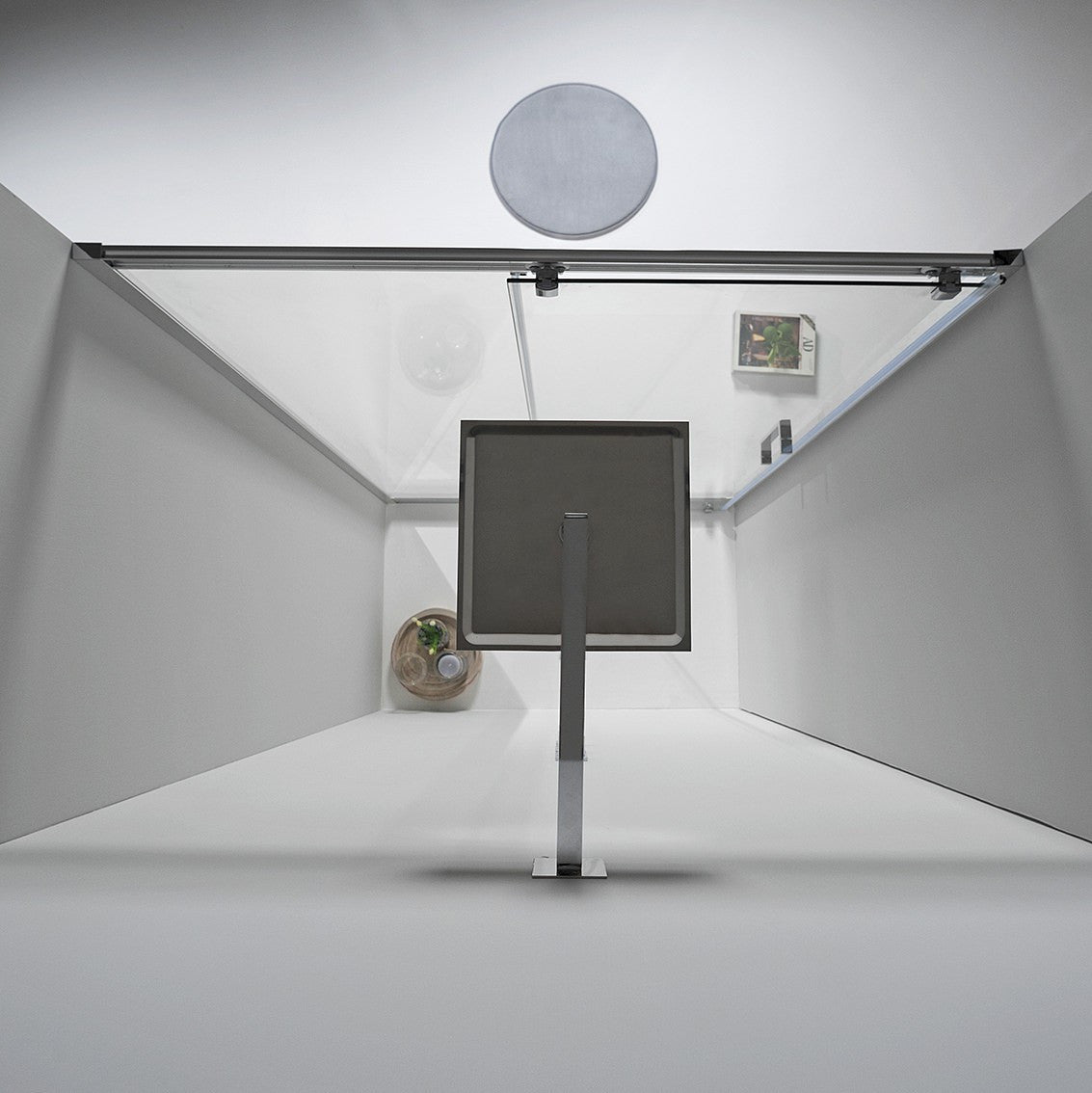 PORTA DOCCIA NICCHIA ELITE 160 CM SCORREVOLE TRASPARENTE