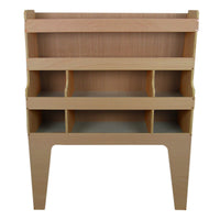 2 Scaffali per Furgone Ford Transit Custom SWB & LWB in Compensato con 12 Staffe