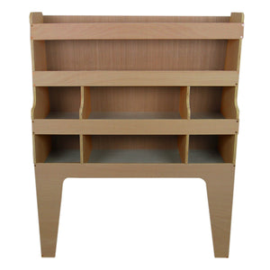 2 Scaffali per Furgone Ford Transit Custom SWB & LWB in Compensato con 12 Staffe