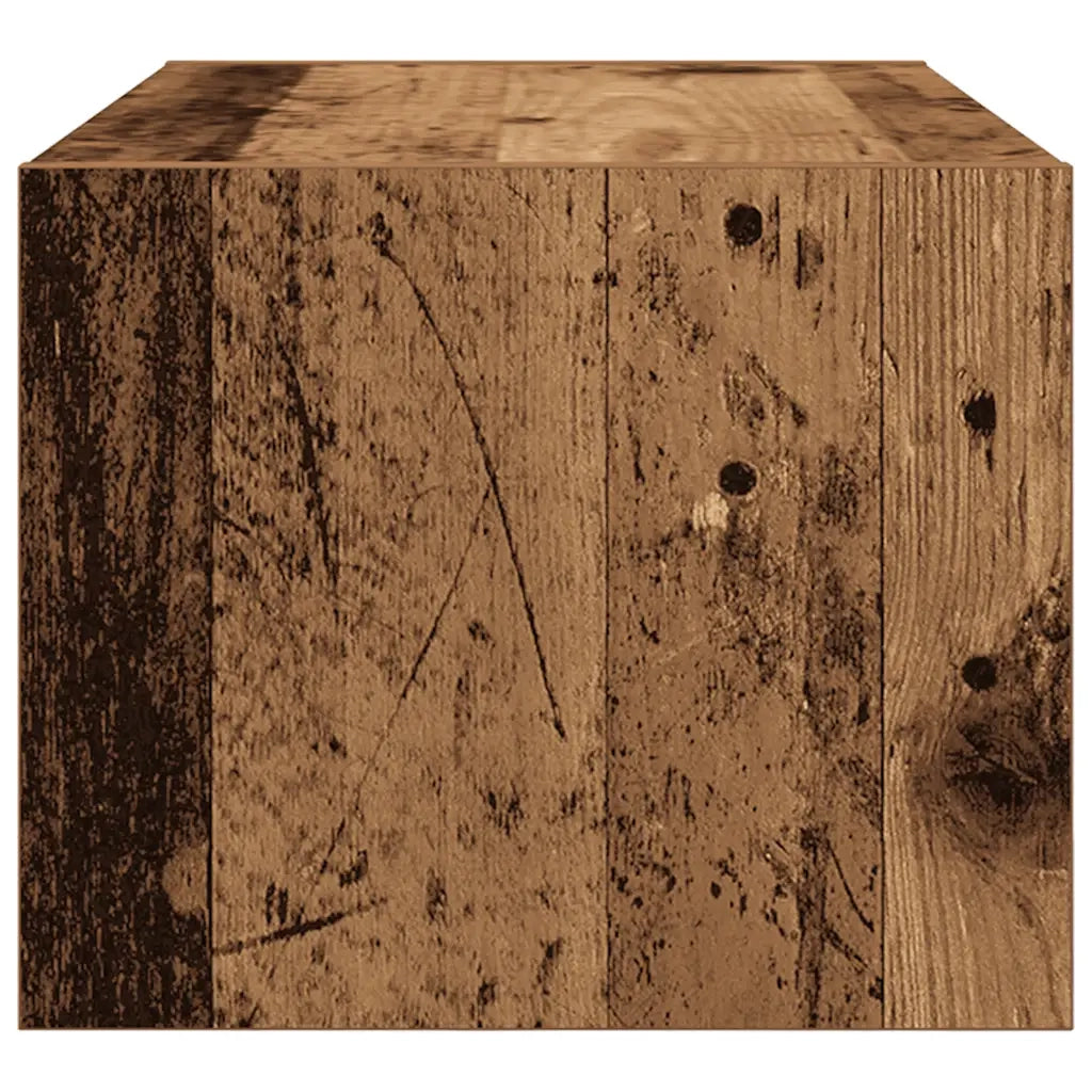 Mobile Porta TV Legno Antico 60x31x25,5 cm Legno Multistrato 861504