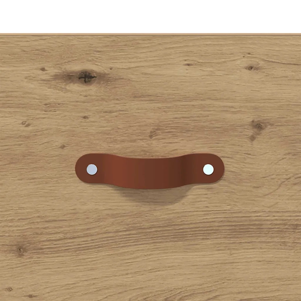 Mobiletto da comodino a parete Rovere artigianale