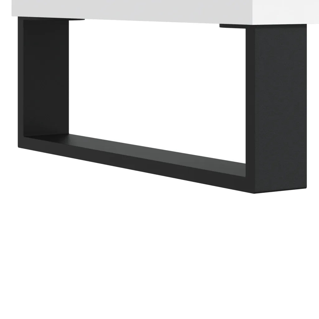 Mobile Porta Dischi Bianco 74,5x38x48 cm in Legno Multistrato CFW7550894