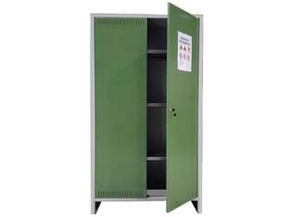 1pz armadio stoccaggio fitosanitari a due ante cm.179,5h. - cm.100x40x179,5h cod:ferx.fer287074