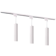 Kit binario 1m 3 pendenti GU10 bianco oro Maribel Polux
