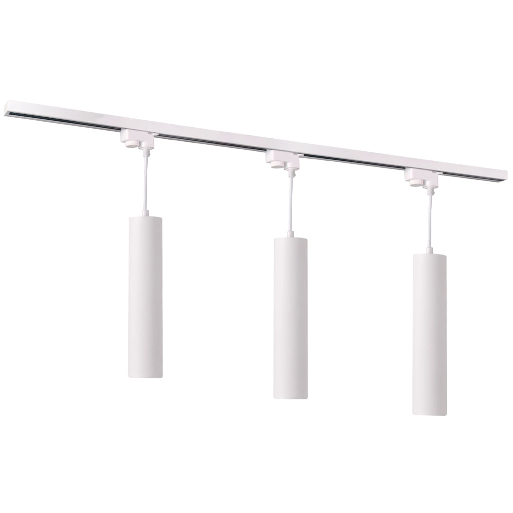 Kit binario 1m 3 pendenti GU10 bianco oro Maribel Polux