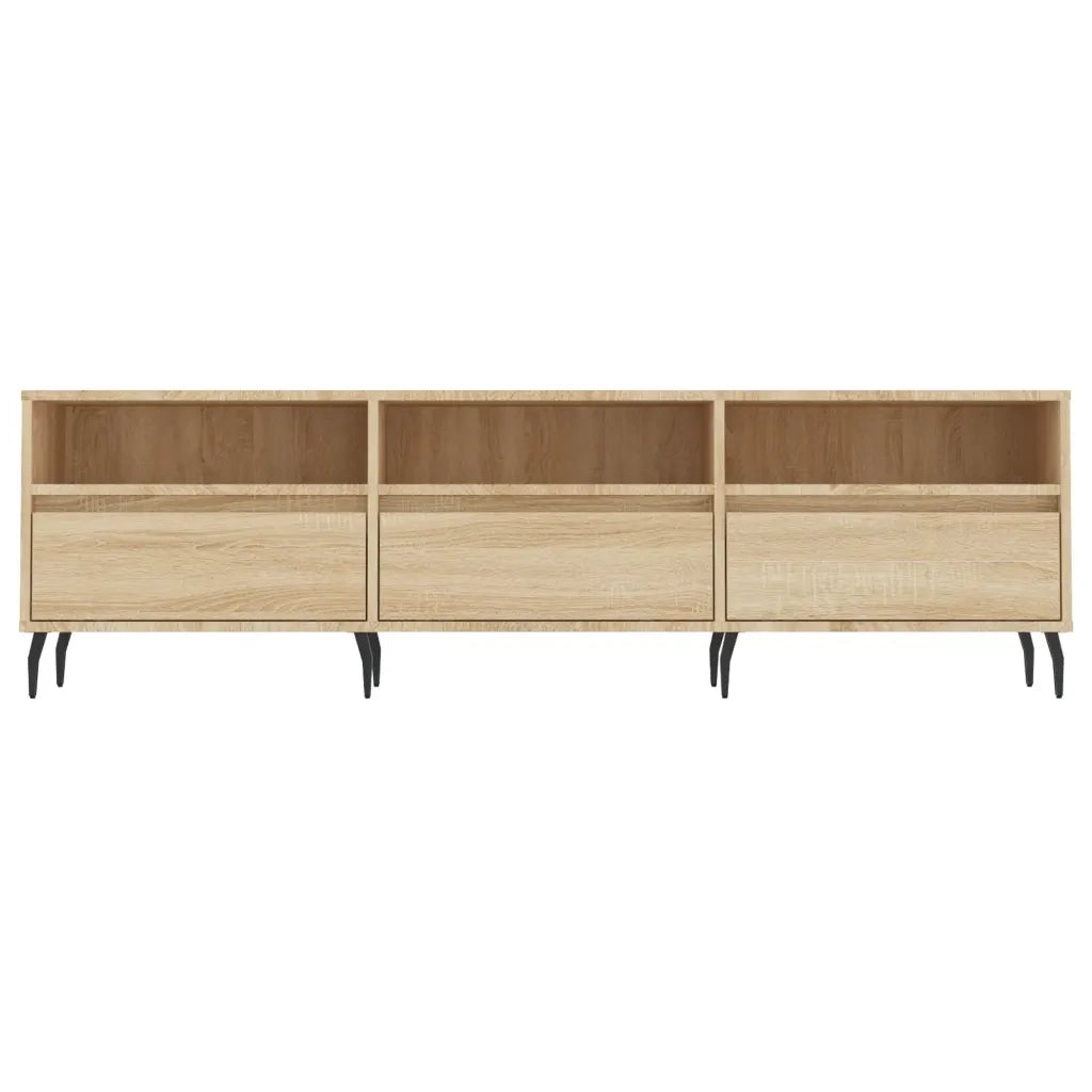 Mobile Porta TV Rovere Sonoma 150x30x44,5 cm Legno Multistrato 831295