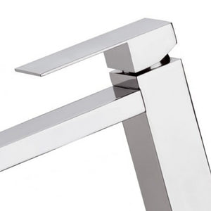 Rubinetto miscelatore extra alto per bacinelle serie q design