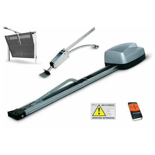 AUTOMAZIONE MOTORE A TRAINO PORTA GARAGE BASCULANTE A CONTRAPPESI CON AREA 10 MQ