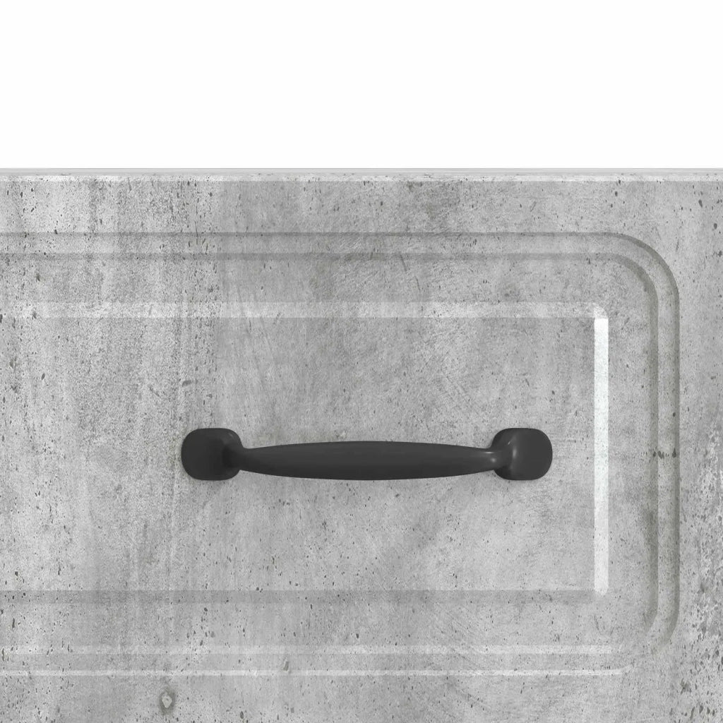 Mobile TV con cassetto Grigio Cemento 147 x 34,5 x 27 cm 895858