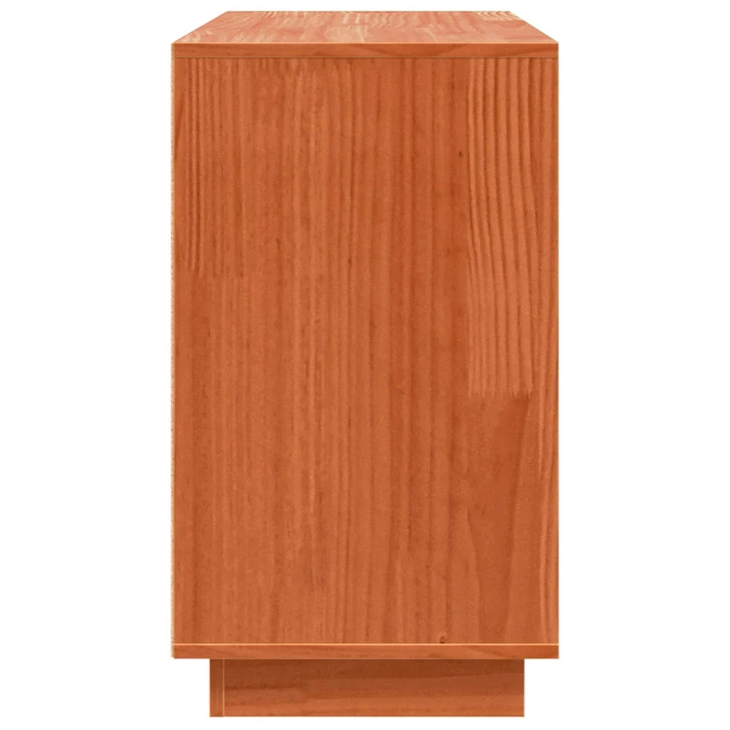 Credenza-Buffet-Armadio da cucina Rovere Marrone 111 x 34 x 60 cm Pino massello