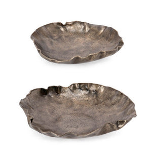 Vassoi Decorativi Alluminio Oro Stile Rustico da Interno - SOLAIR