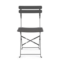 Sedia pieghevole antracite - LAZIEL