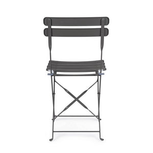 Sedia pieghevole antracite - LAZIEL