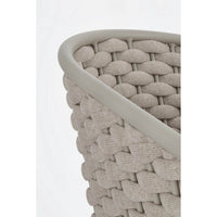 Sedia con braccioli e cuscino colore Saturn - NIREYA