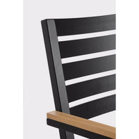 Sedia da giardino con braccioli e cuscino - CARMEYA