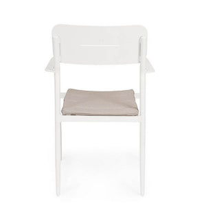 Sedia con braccioli e cuscino - RAVINA