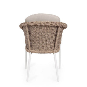 Sedia con braccioli e cuscino - RAVINA