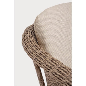 Sedia con braccioli e cuscino - RAVINA