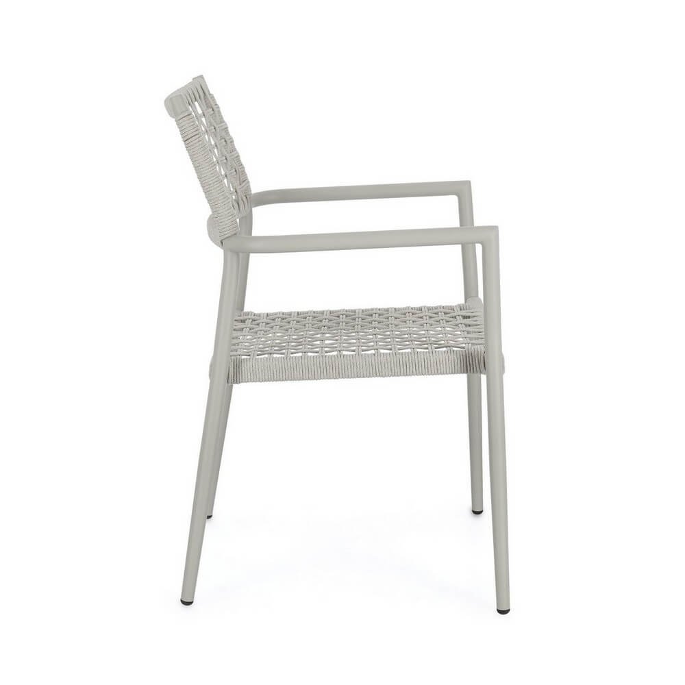 Sedia con braccioli colore Saturn - CAELIS