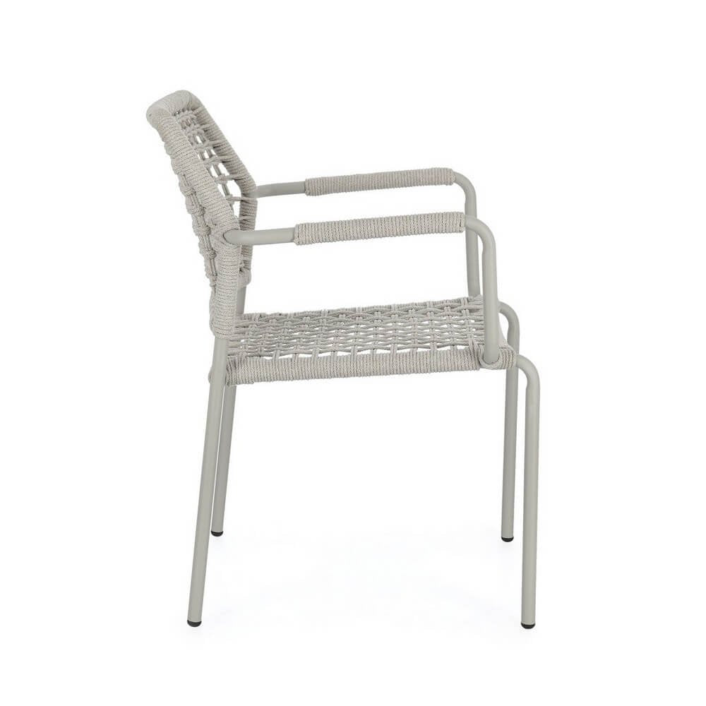 Sedia con braccioli colore Saturn - LIOREN