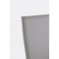 Set 4 Sedie con Braccioli Alluminio Beige Moderna da Esterno - MEIRA