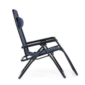 Sedia a sdraio grigio chiaro - AMARIEL