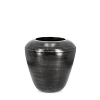 Portavaso Alluminio Antracite Moderno H50 cm da Interno - MISTRAL Colore: Antracite