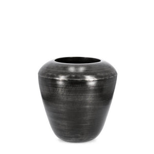 Portavaso Alluminio Antracite Moderno H50 cm da Interno - MISTRAL Colore: Antracite