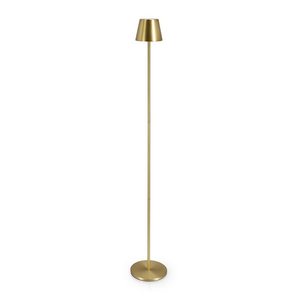 Piantana LED Metallo Bronzo Moderna Interno Esterno H115 - LUMIRA Colore: Oro