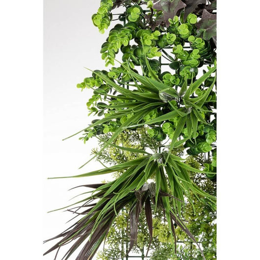 Parete Sintetica Resina Verde Moderna da Interno 100x100 cm - NOVARA