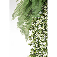 Parete sintetica per pergola con fiori 100x100 cm - NOVARA