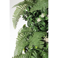 Parete sintetica per pergola con fiori 100x100 cm - NOVARA