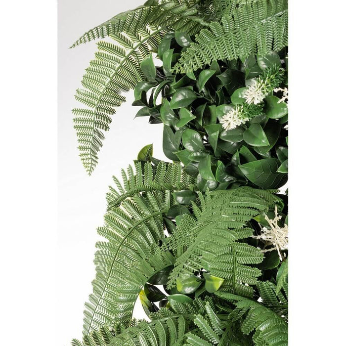 Parete sintetica per pergola con fiori 100x100 cm - NOVARA