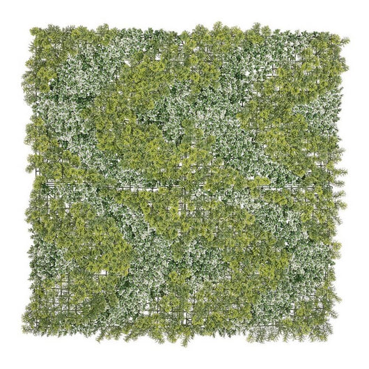 Parete Sintetica Resina Verde da Esterno 100x100 cm - VIONYX