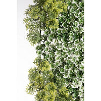 Parete Sintetica Resina Verde da Esterno 100x100 cm - VIONYX