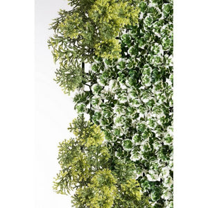 Parete Sintetica Resina Verde da Esterno 100x100 cm - VIONYX