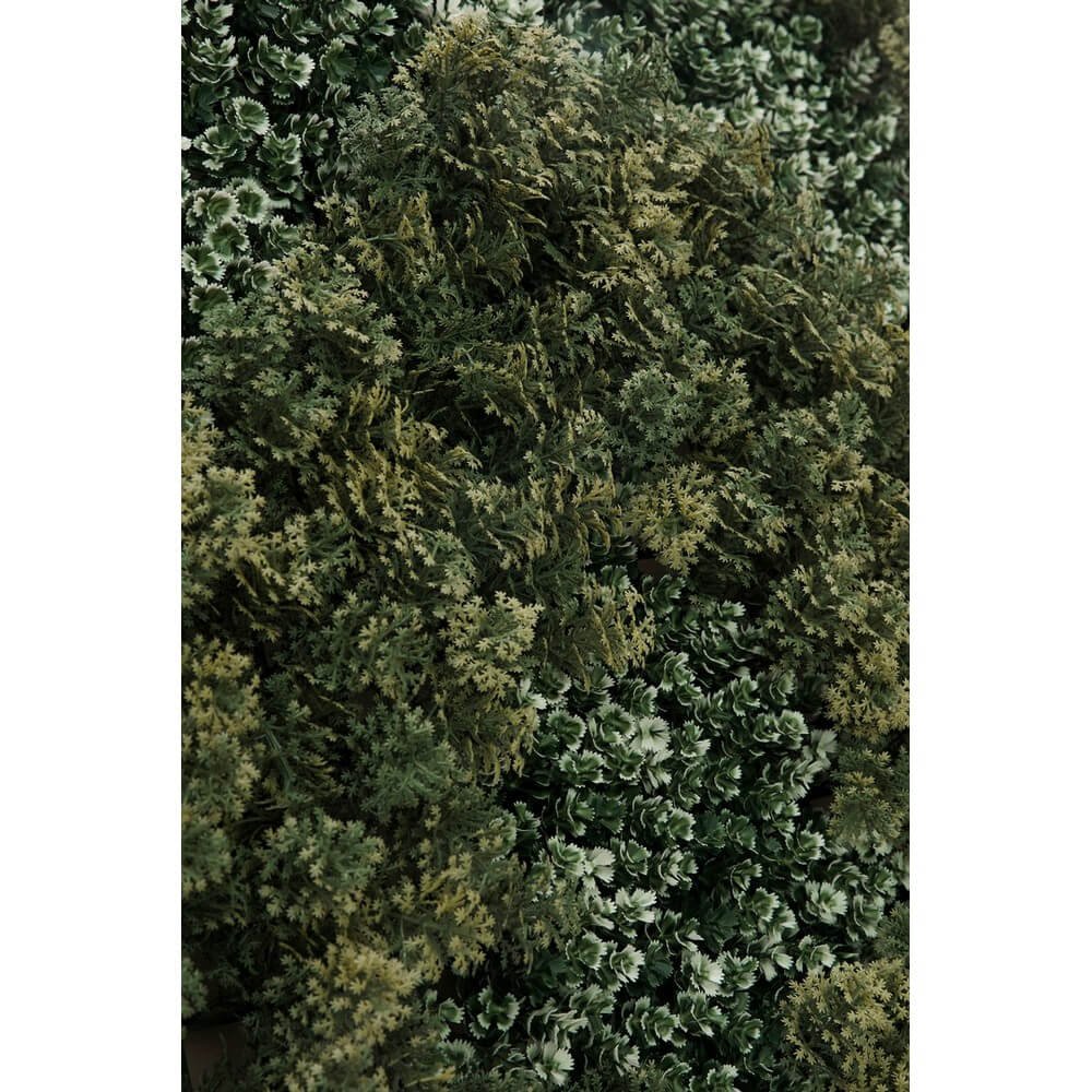 Parete Sintetica Resina Verde da Esterno 100x100 cm - VIONYX