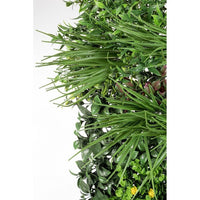 Parete sintetica mix fiori 100x100 cm - NOVARA