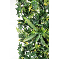 Parete Sintetica Resina Verde da Esterno 100x100 cm - NOVARA