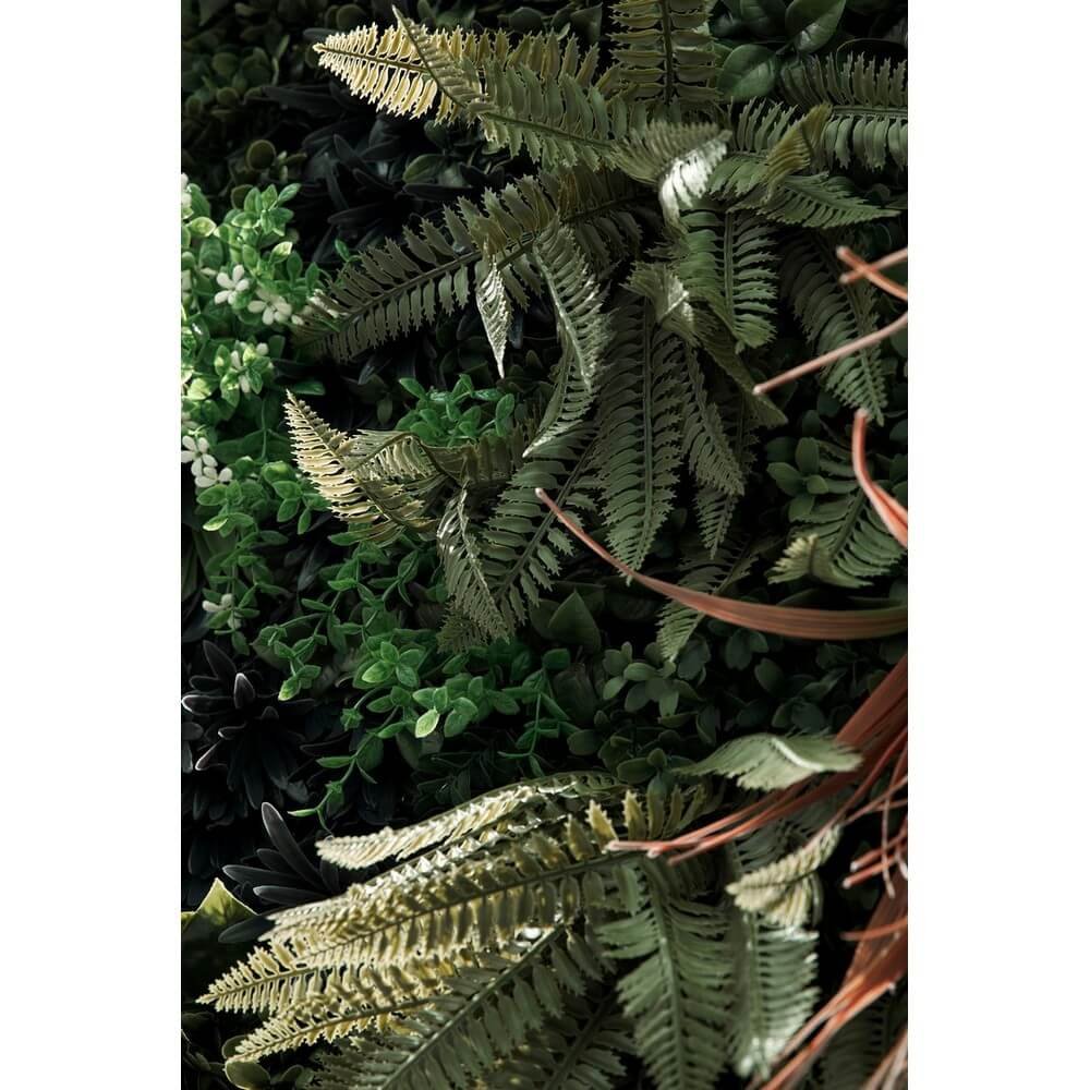 Parete Sintetica Verde Resina da Interno 100x100 cm - SYNERA