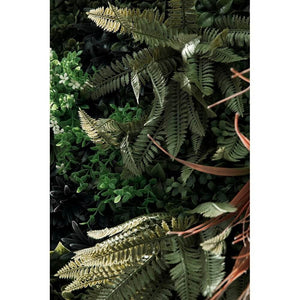 Parete Sintetica Verde Resina da Interno 100x100 cm - SYNERA