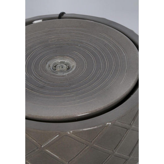 Fontana Ceramica Tortora Moderna da Esterno 33x14,5 cm - CALYPSO