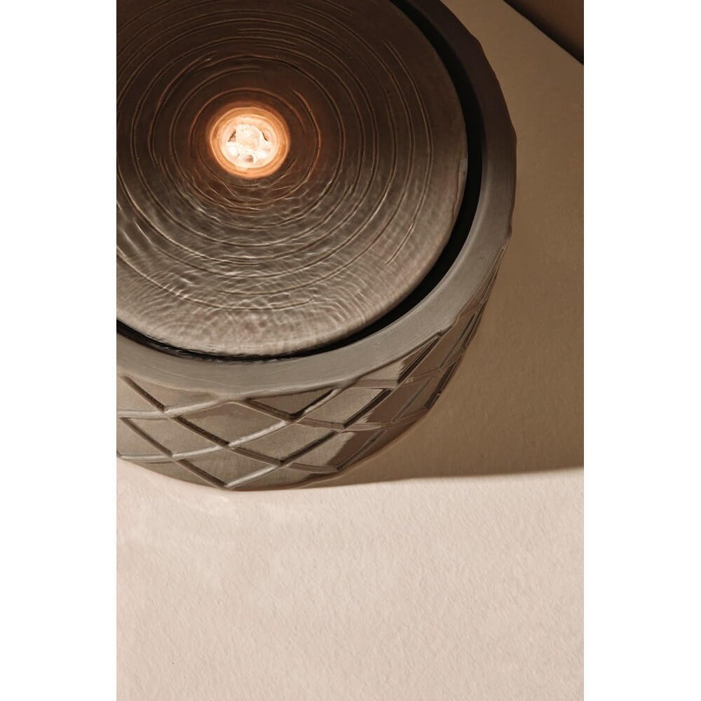 Fontana Ceramica Tortora Moderna da Esterno 33x14,5 cm - CALYPSO