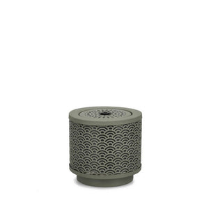 Fontana da Giardino Ceramica Verde Moderna H23 cm - TUNDRA