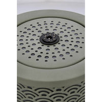 Fontana da giardino colore verde salvia D25X23H con LED - TUNDRA