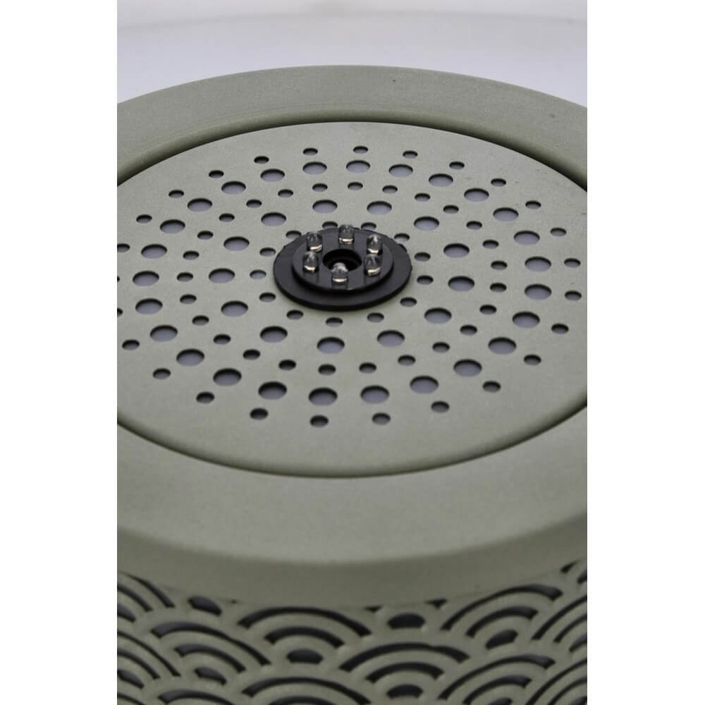 Fontana da Giardino Ceramica Verde Moderna H23 cm - TUNDRA